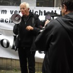 Auch bekannte Schauspieler und Künstler wie Rolf Becker beteiligten sich an den Protesten.
