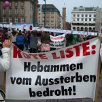Hebammen-Protest |Foto: Tobias Johhanning
