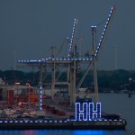 Blue Port Hamburg 2014 Hafen in Blau |Foto: Tobias Johanning