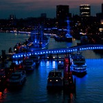 Blue Port Hamburg 2014 Hafen in Blau |  Foto Tobias Johanning