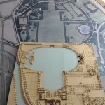 Modell und Karte des Stadtpark | Foto Michael 
Zapf, Hamburg Museum